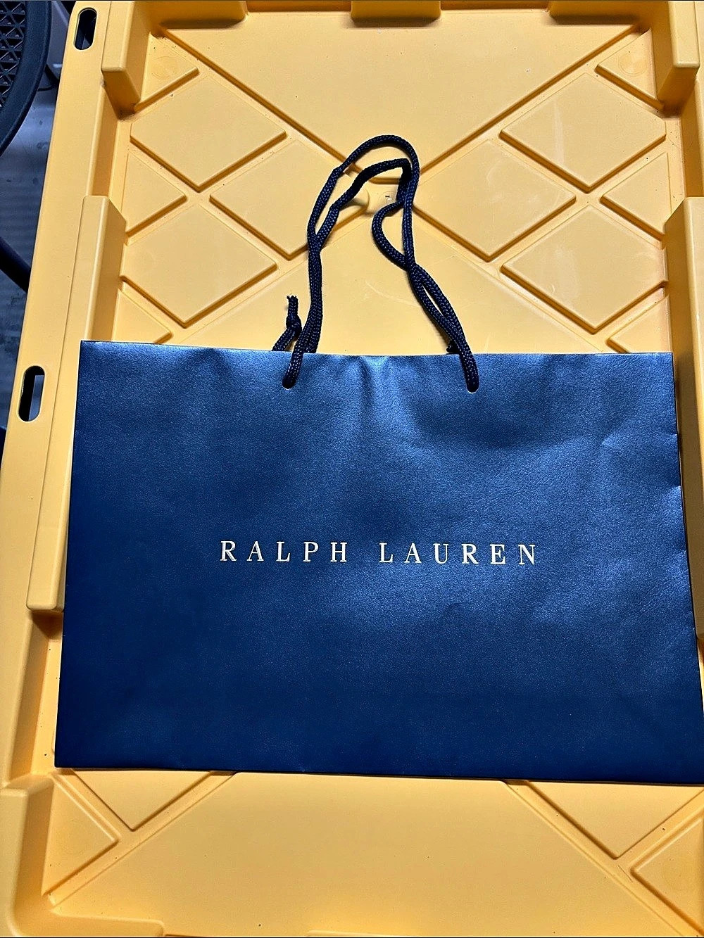 Ralph Lauren Blue Tote Bag